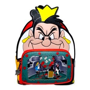 🌟Loungefly Disney Villains Scenes Queen of Hearts Mini Backpack